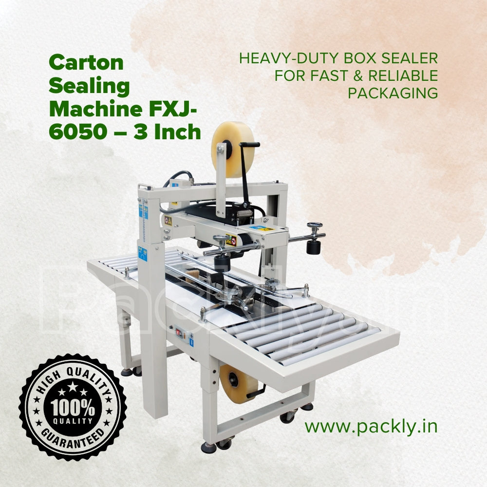 Carton Sealing Machine FXJ-6050 – 3 Inch, Bangalore