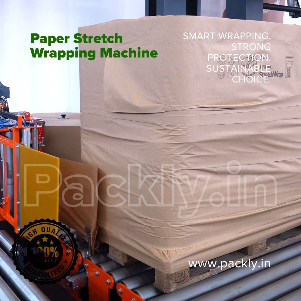 Paper Stretch Wrapping Machine