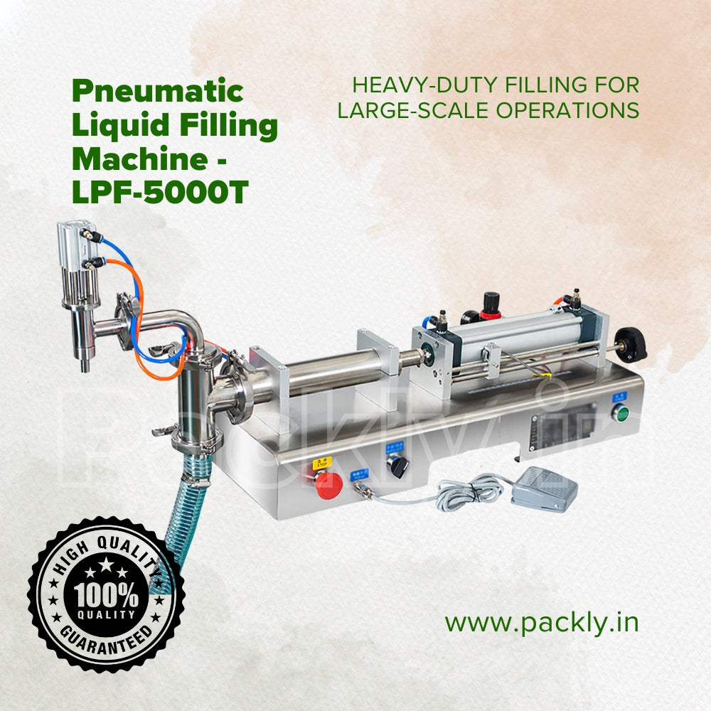 Pneumatic Liquid Filling Machine - LPF-5000T, Bangalore