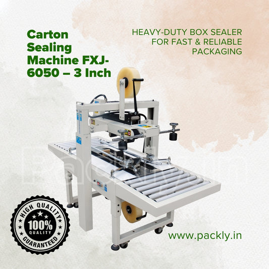 Carton Sealing Machine FXJ-6050 – 3 Inch, Bangalore