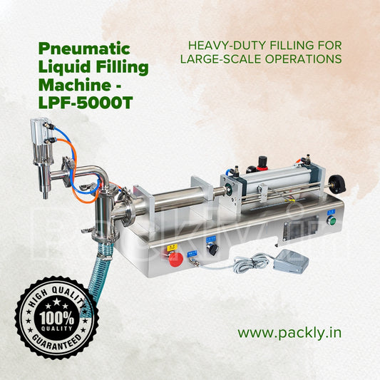 Pneumatic Liquid Filling Machine - LPF-5000T, Bangalore