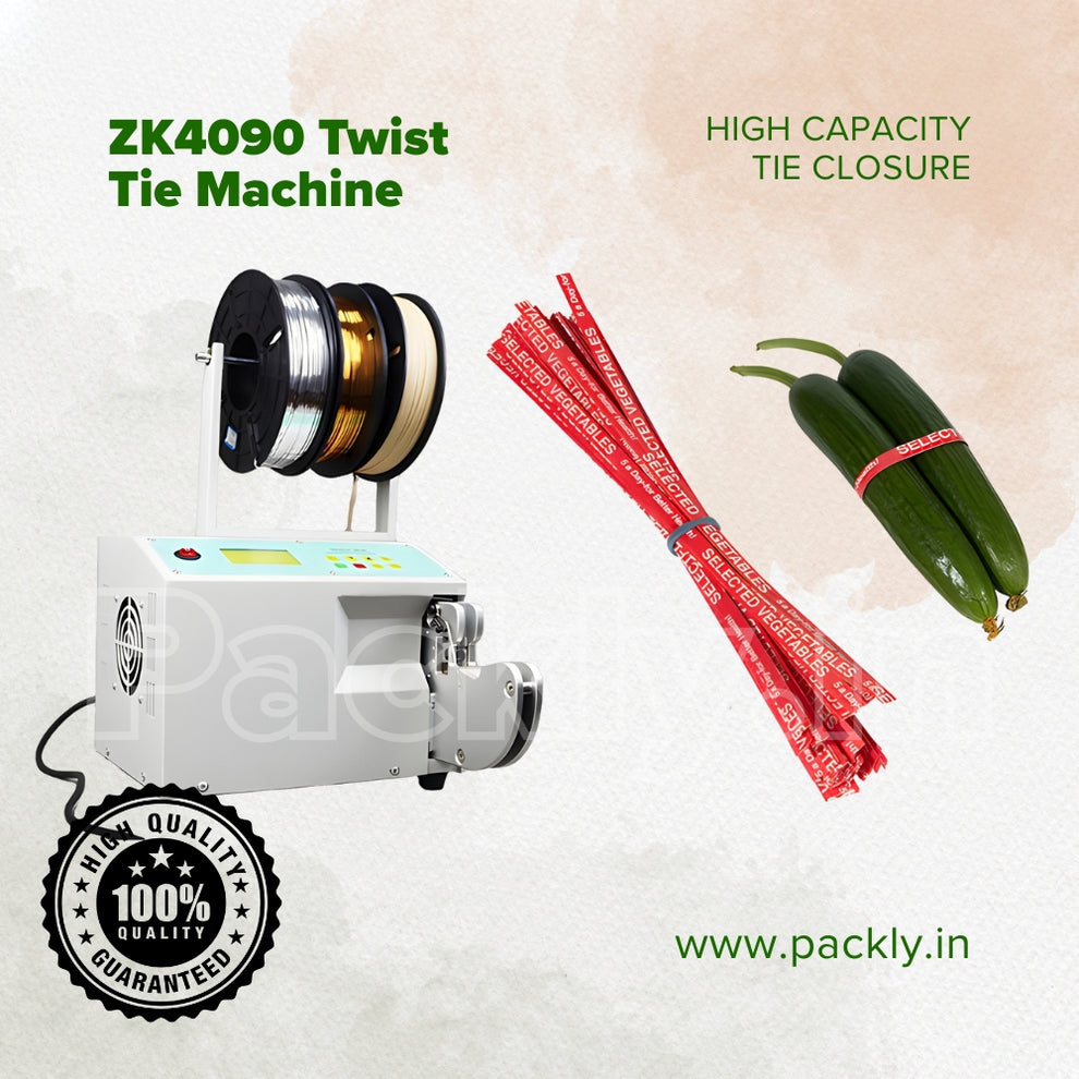ZK4090 Twist Tie Machine – High Capacity Tie Closure in Bangalore ...